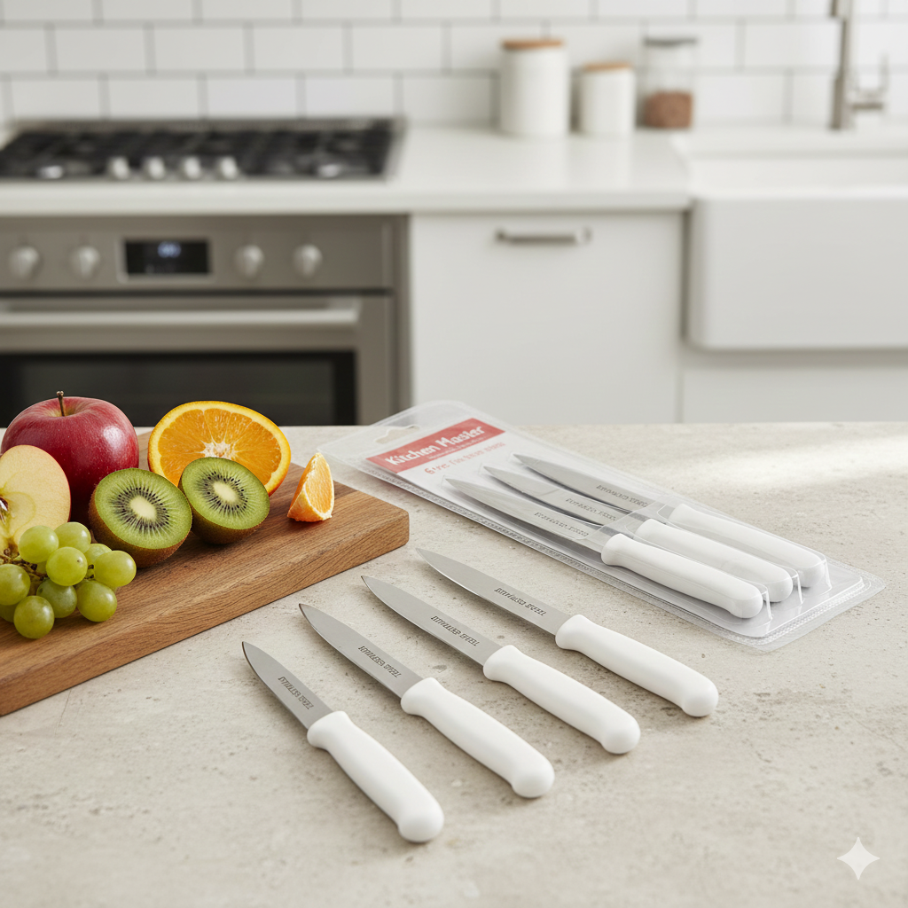 6 Piece Knife Set | Professional Stainless Steel